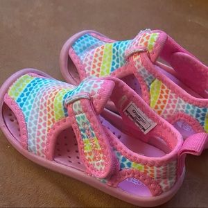 Baby Girls OshKosh B’Gosh Water Shoe Size 5 • Girls Aqua Water Outdoor shoes
